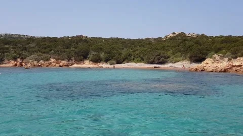 Beach in Spargi island Stock Footage 162049951