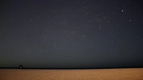 Beach Stars Stock Footage 40632276