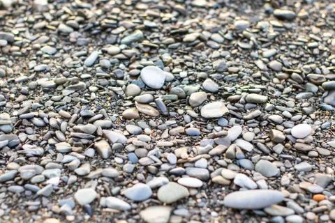 Beach stone background. Stock Photos