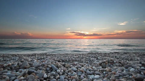 Beach stones 스톡 동영상 26243522