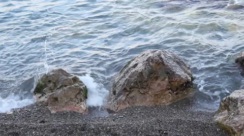 Beach stones Stock Footage 44150713
