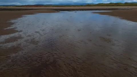 Beach stream Stockbeeldmateriaal 202068238