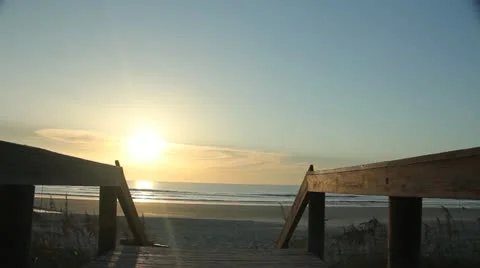 Beach Sunrise 스톡 동영상 11485646