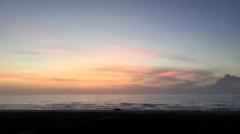 Beach Sunrise Vídeo Stock 53176301