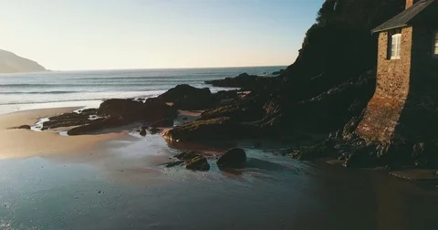 Beach Sunrise Video stock 84484626