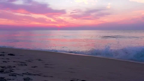 Beach Sunrise Stock Footage 157925164