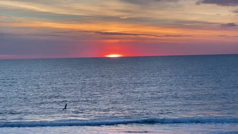 Beach Sunrise Stock Footage 172334507