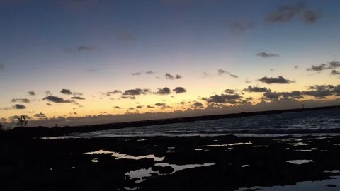 Beach Sunrise Timelapse Stock Footage 99597902
