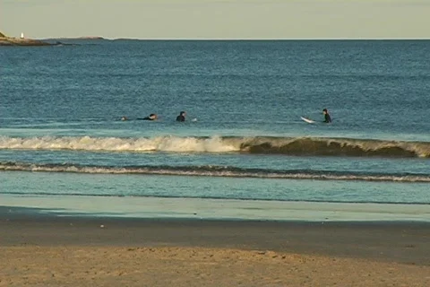 Beach Sunset 03 Stock Footage 84043