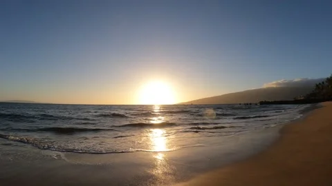 Beach Sunset  2/23/22 Stock Footage 191768869