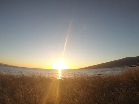 Beach Sunset 2/3/2022 Stock Footage 191761304