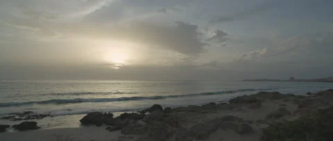 Beach Sunset Stock Footage 51834021