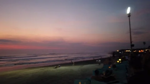 Beach Sunset 스톡 동영상 125903901