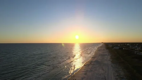 Beach Sunset Video stock 172366959
