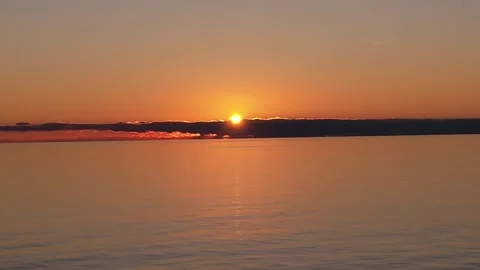 Beach Sunset Stock Footage 228708235