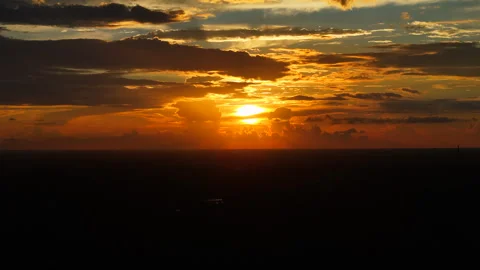 Beach Sunset Video stock 260861474