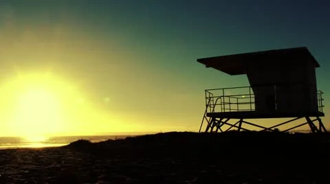 Beach Sunset Graded - Timelapse Stock Footage 11518840