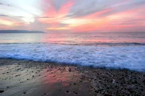 Beach Sunset Stock Photos