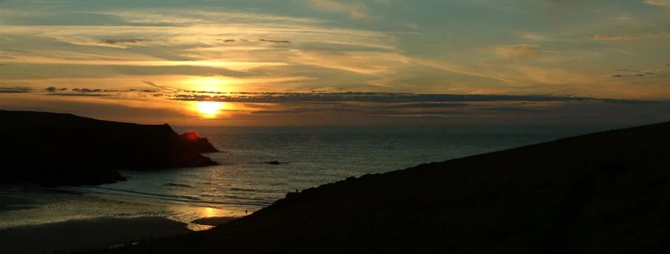 Beach Sunset Stock Photos