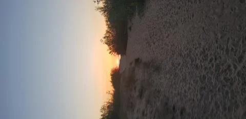 Beach sunset Stock Photos