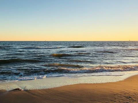 Beach Sunset Stock Photos