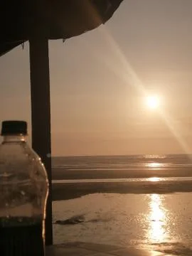 Beach Sunset Stock Photos