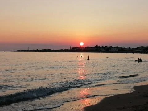 Beach Sunset Stock Photos