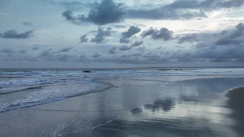 Beach sunset video Video stock 285131327