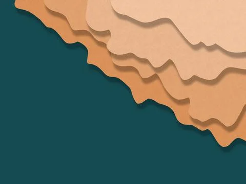 Beach surface abstract illustration Stock Illustration