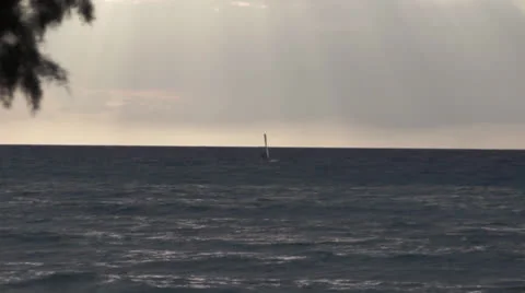 Beach surfing Stock Footage 25451035