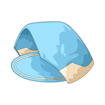 Beach tent illustration Stock Illustration