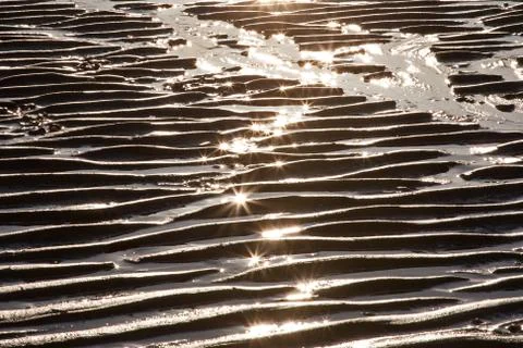 Beach texture Stock Photos