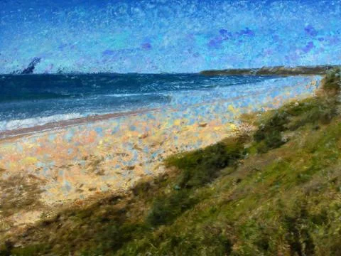 Beach Texture Stock Photos