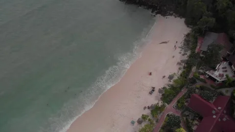 Beach in Thailand at evening Stock Footage 260407321