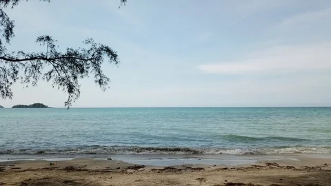 Beach in Thailand Stock Footage 98093098