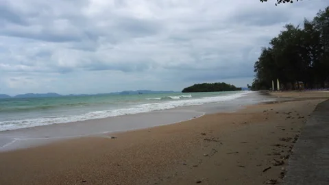 Beach in Thailand Stock Footage 243543238