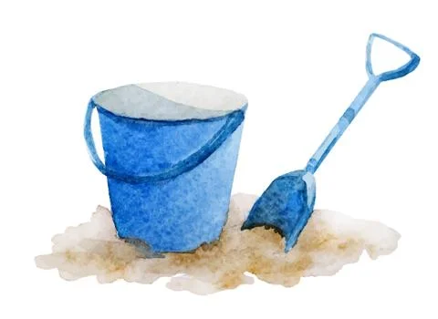 Beach theam Stock Illustration