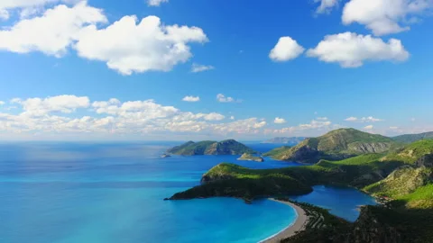 Beach time lapse of beautiful islands Stock Footage 236708622