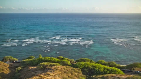 Beach Time Lapse Coastline Stock Footage 31865523