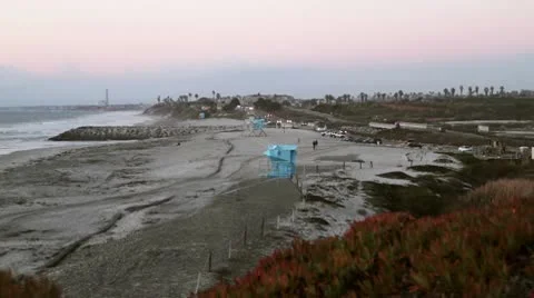 Beach Time Lapse Stock Footage 10731126