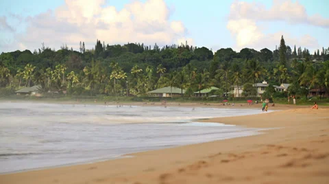 Beach Time Lapse Stock Footage 31860019