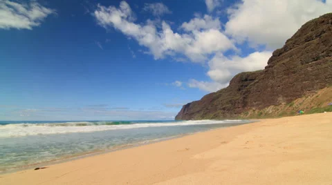 Beach Time Lapse Stock Footage 31861714