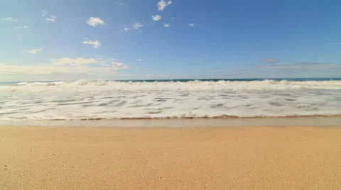 Beach Time Lapse Stock Footage 31862087