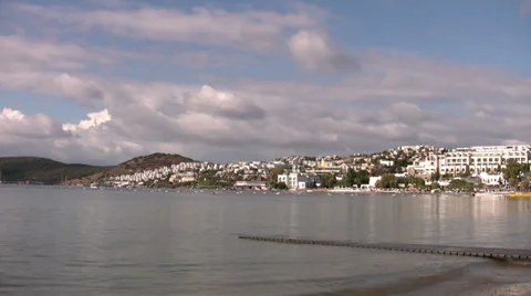 Beach time lapse Stock Footage 32244603
