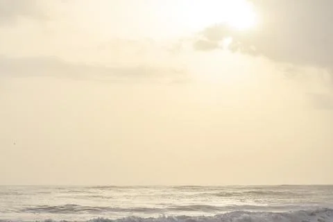 Beach at the time of sunset. Stock Photos