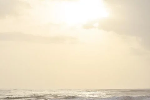 Beach at the time of sunset. Stock Photos