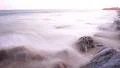 Beach Timelapse 11 Sunset Waves Crashing HD Footage