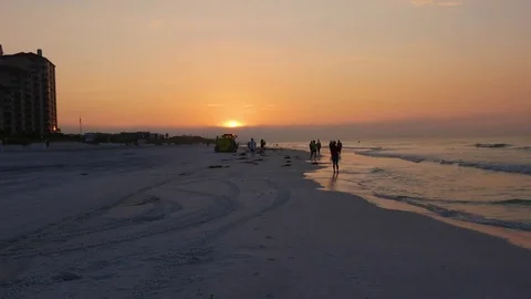 Beach Timelapse and Sunrise Stock Footage 84985345