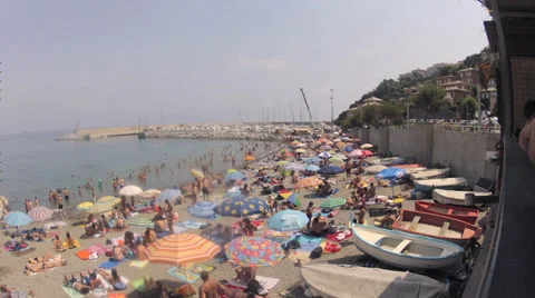 Beach timelapse Stock Footage 38491831