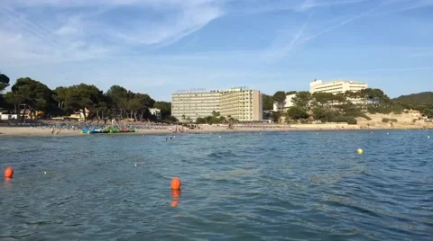 Beach timelapse Stock Footage 52265137